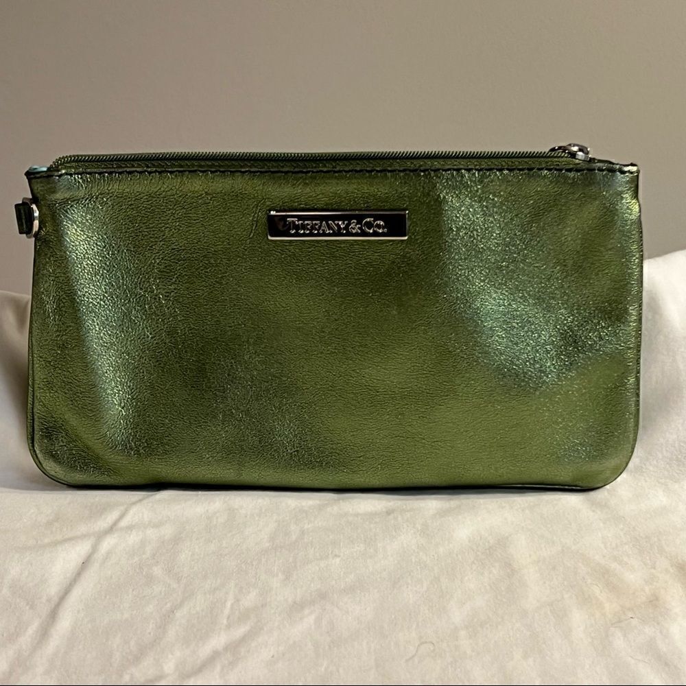 Tiffany & Co. Pouch/ Wristlet - Green